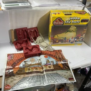Vintage Kenner Star Wars 1983 Jabba the Hutt Play-Doh Open Box-No Doh - Picture 1 of 18