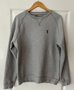 Barbour Steve McQueen Sweatshirt Mens size L/XL Pullover Jumper Sweater VGC - Picture 1 of 9