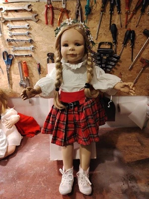 Sammlerpuppe Künstlerpuppe - Bild 1 von 2