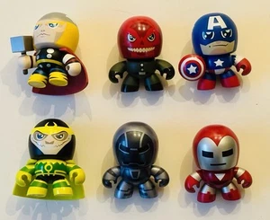 Marvel Mighty Muggs Mini Iron Man Thor Red Skull Loki Captain America Monger - Picture 1 of 1
