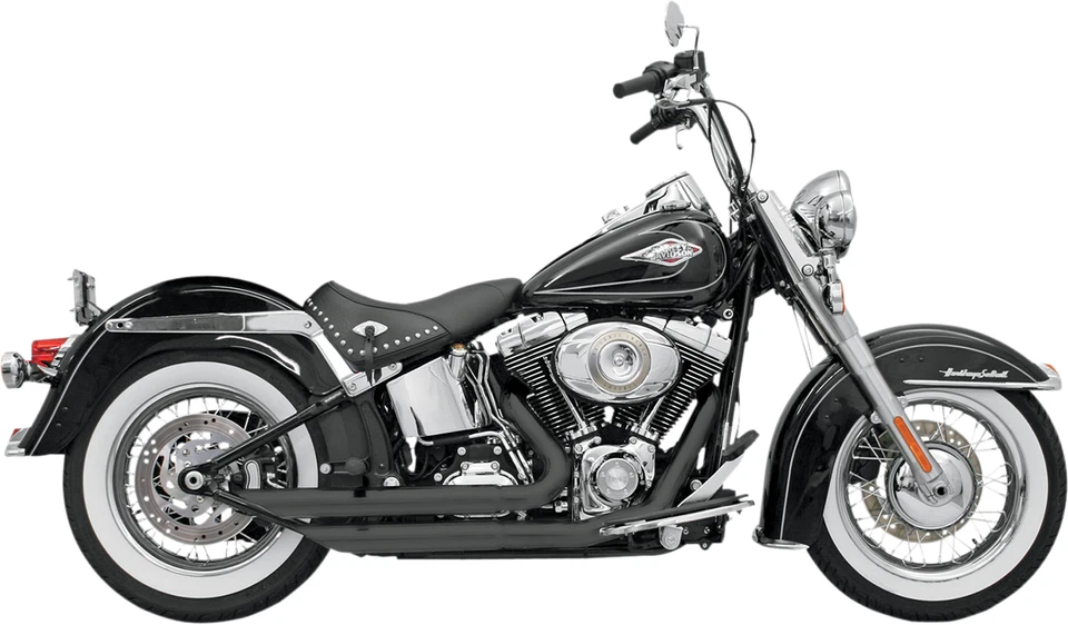 Bassani Xhaust - 12123B - FireFlight 排气 - 黑色 - Softail - Softail Springe — 第 1/1 张图片