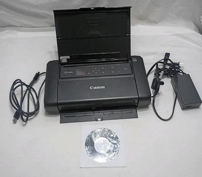 Canon Pixma TR150 Wireless Mobile Printer w/ Power Supply,Cable And Set Up Disk - Image 1 of 4