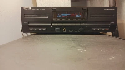 Cubierta de casete estéreo Kenwood KX-W4070.   -ESCÚCHALO- {{{RESTAURADO}}} Foto 1 de 4