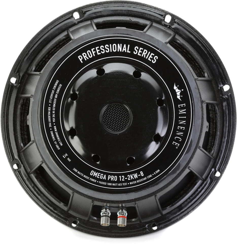 Eminence Omega Pro-12-2KW-8 12-inch 2000-watt Replacement Speaker - 8 ohm - Изображение 1 из 1