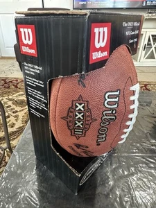 Super Bowl XXXII Wilson NFL Pro Line Denver Broncos/Green Bay Packers Football - Picture 1 of 5