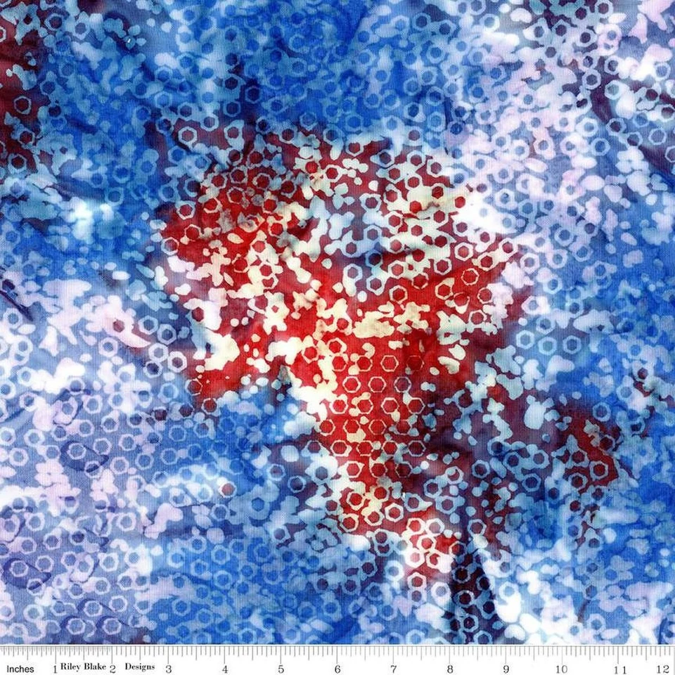 Expressions Batiks Let's Play Ball! Fireworks Cotton Fabric - Imagem 1 de 1