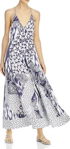 Maxi Vestido Rebecca Taylor Nuevo con etiquetas Skye Seda Mosaico Tanque Tanque Patchwork Talla 0 $450.00 - Imagen 1 de 17