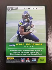 2021 NFL Five DK Metcalf Card #U168 - Bild 1 von 2