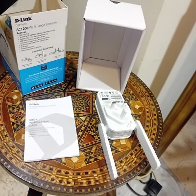 D-Link Dap 1610 Dual Band Wifi Range Extender AC1200 Support  Mesh Smart Roaming - Image 1 of 4