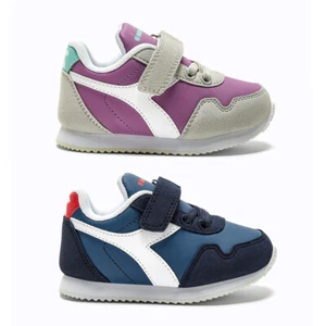 DIADORA SIMPLE RUN TD SCARPE SNEAKERS BAMBINO BAMBINA STRAPPO SPORT 101.179735 - Foto 1 di 13