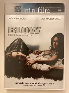 BLOW ~ DVD 2001 ~ Johnny Depp & Penelope Cruz - Like New - Picture 1 of 4
