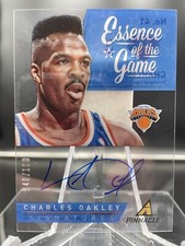 2013-14 Panini Charles Oakley- Panini Pinnacle Essence No. 018/199 Auto (NM-MT)