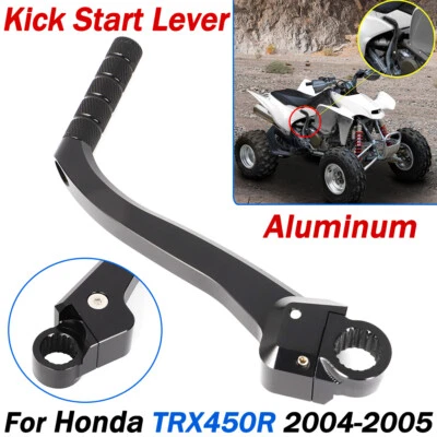 Palanca de arranque KickStarter 2004 2005 Honda TRX450R TRX 450 R 450R aluminio Foto 1 de 4