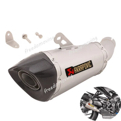 For SUZUKI GSX-S1000 GSXS1000F 2015-2020 Exhaust Muffler End Pipe Slip On Escape - Image 1 of 4