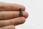 Dollhouse Miniature Watch 1.2cm BLACK - Fashion Accessories As Real
