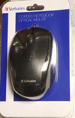 Verbatim Bravo Wired Notebook Optical Mouse (Black) (LOC TUB L-51) - Image 1 of 3