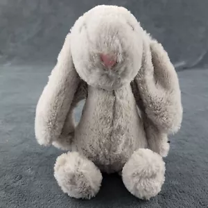 Orecchie floppy Jellycat Bashful Bunny grigio coniglio lop - Foto 1 di 7