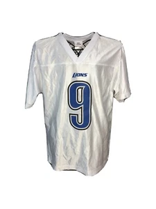 NFL Team Apparel Matthew Stafford Detroit Lions Jersey White Youth XL18-20 NWT - Picture 1 of 12