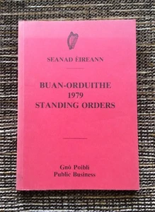 VERY RARE VINTAGE 1979 Standing Orders Relative to Public Business, Ireland - Picture 1 of 11