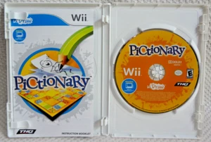 NINTENDO Wii PICTIONARY VIDEO GAME - COMPLETE - TESTED! - Picture 1 of 3