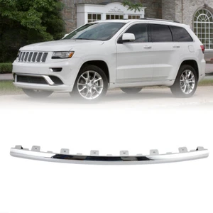 Front Center Bumper Molding Trim 68143106AB For Jeep Grand Cherokee MK2 2014-16 - Picture 1 of 14