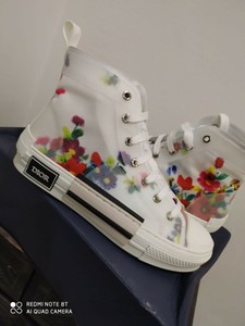 Scarpe da ginnastica Dior in Pelle Bianco taglia 38.5 EU - 23228722