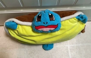 Pokemon Squirtle Almohada de Peluche Mascota Tortuga Nintendo Chenille Plegable Juguete de Peluche - Imagen 1 de 3