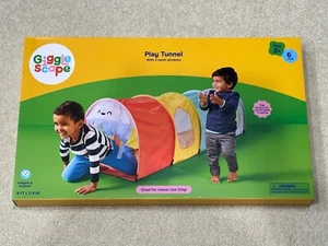 Brand New 6 Foot Play Tunnel by Gigglescape Kids Toddler Play Fun Crawling Toy - Picture 1 of 3