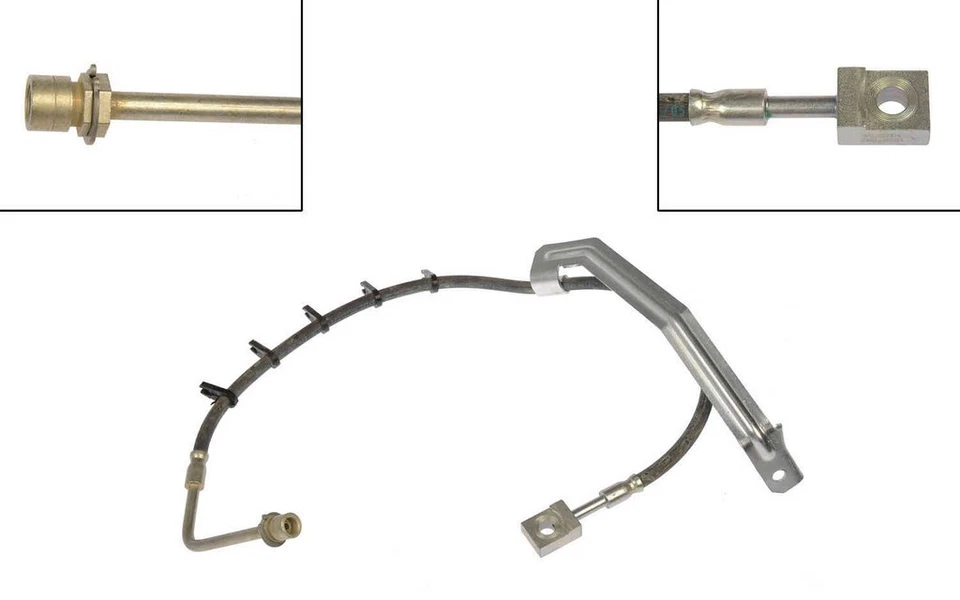 Manguera hidráulica de freno delantero izquierdo Dorman para GMC C5500 2005-2009 Topkick 2006 2007 Foto 1 de 2