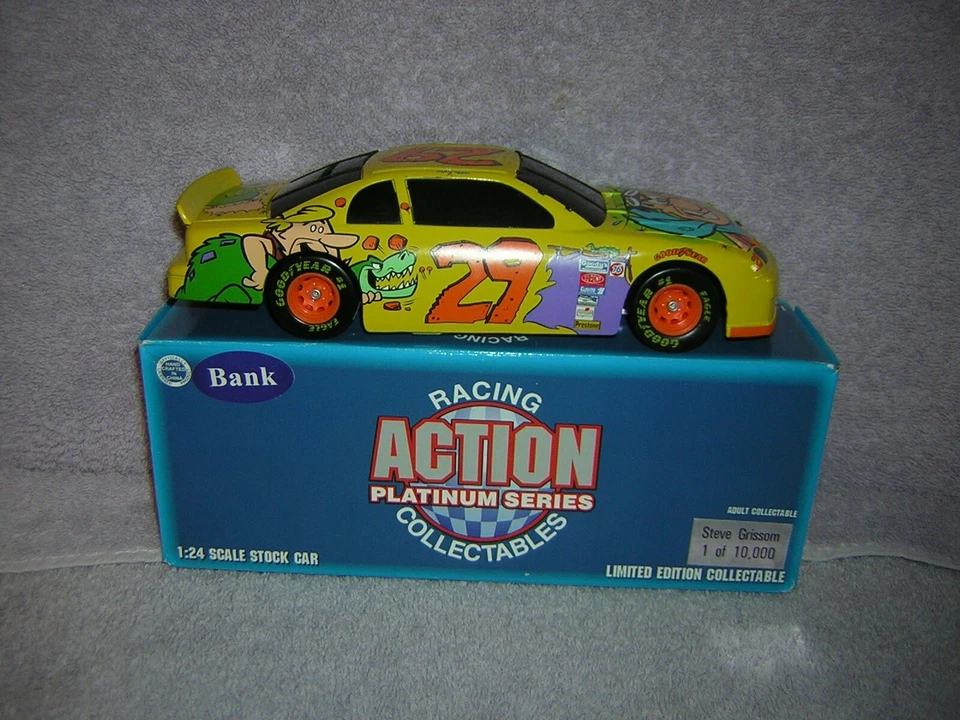 Steve Grissom escala 1/24 banco ventana negro fundido a presión por acción. Y está como nuevo. Foto 1 de 1