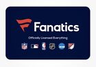 Fanatics Gift Card -$500 Value - Physical Cards