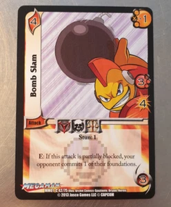 Tarjeta 2013 Universal Fighting Systems Megaman Bomb Slam #42/75 - Imagen 1 de 2