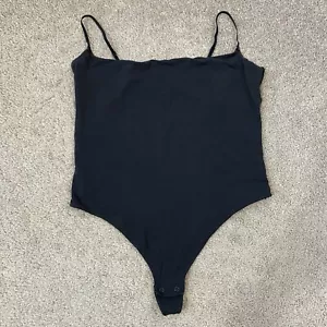 Skims Si Adatta a Tutti Cami Tanga Body Onice Nero XL - Foto 1 di 5