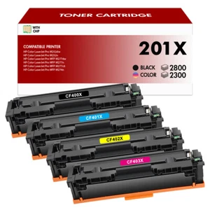 XXL Toner Kompatibel für HP 201X 201A Color Laserjet Pro MFP M277dw M252n CF400X - Bild 1 von 7