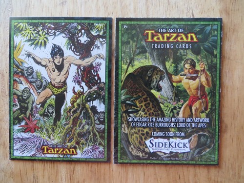 2015 SIDEKICK THE ART OF TARZAN P1 PROMO CARD | eBay