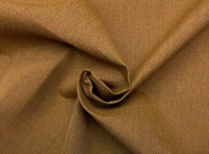 SUNBRELLA 5488 CANVAS TEAK BROWN OUTDOOR INDOOR MULTIUSE FABRIC BY YARD 54"W - Picture 1 of 4