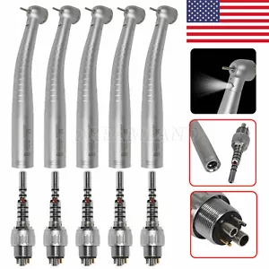 USA Dental Fiber Optic Handpiece for KAVO Multiflex 6-Hole 360° LED Coupling BT - Picture 1 of 13