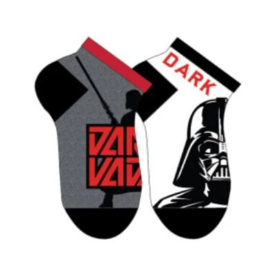 2 PARES Calcetines Disney Star Wars Darth Vader Niños Niños TALLA 6-8, Zapato Talla 10-4 Foto 1 de 4