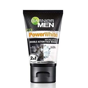 Garnier Men Power White Anti-Dark Cells Fairness Double Action Face Wash- 50 GM