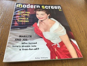 Modern Screen May 1954 Esther Williams Marilyn Monroe Joe DiMaggio - Bild 1 von 9