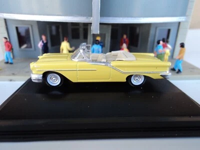 Oxford 1957 Oldsmobile 88 convertible amarillo 1/87 HO fundido a presión Foto 1 de 4