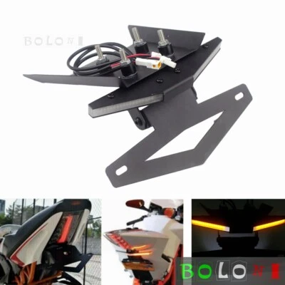 Kit eliminador de guardabarros con luces LED de señalización de giro para KTM Duke 390 250 2017-2019 Foto 1 de 4