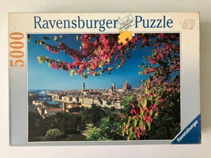 5000 Piece Jigsaw Puzzle Ravensburger View of Florence Very Rare Puzzle - Picture 1 of 2