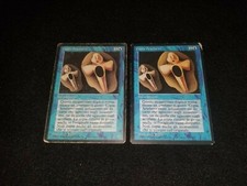 MTG 1x Revised blue rare HP Italian FBB Copy Artifact - Reserved List