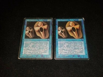 MTG 1x Revised blue rare HP Italian FBB Copy Artifact - Reserved List - Image 1 of 2