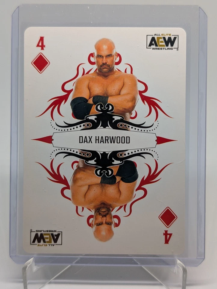 Dax Harwood 2023 Upper Deck AEW All Elite Double or Nothing Playing Card Insert - Image 1 of 2