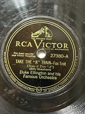 Duke Ellington - A Train/Sidewalks of New York - RCA 78RPM Foto 1 de 2