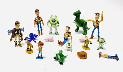 Lote de figuras vintage de Toy Story Woody Rex Buzz Foto 1 de 4