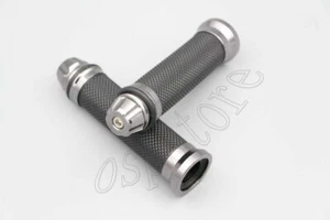 Fit For Ninja 250R 300 ZX6R ZX7R/9R ZX10R Z1000 7/8" Handle Bar Hand Grips - Foto 1 di 15