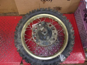 1985 YAMAHA  YZ125N   REAR WHEEL  #7011 - Picture 1 of 4